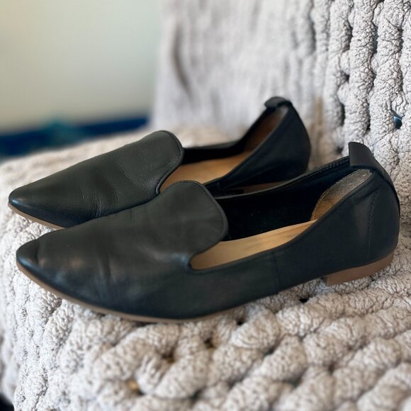 Bueno Leather Flats – Size 8 Black Slip-On Comfort - Picture 4 of 15